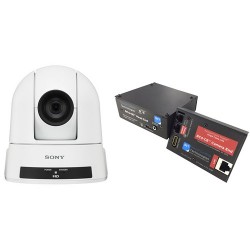 Sony SRG300HW/PAC4 EZ-2-Connect PTZ Camera Solution (White)