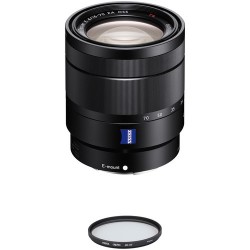 Sony Vario-Tessar T* E 16-70mm f/4 Lens with UV Filter Kit