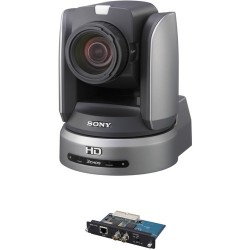 Sony BRC-H900 1/2 HD 3CMOS Remote PTZ Camera and BRBK-IP10 BRC Camera IP Control Interface Card