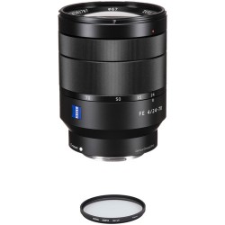 Sony Vario-Tessar T* FE 24-70mm f/4 Lens with UV Filter Kit