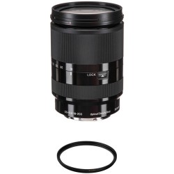 Sony E 18-200mm f/3.5-6.3 Lens with UV Filter Kit