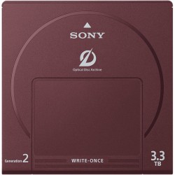 Sony 3.3TB Write-Once Optical Disc Cartridge (Barcode)