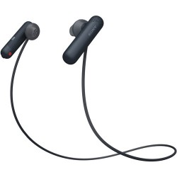 Bluetooth & Wireless Headphones | Sony WI-SP500 Wireless In-Ear Sports Headphones (Black)