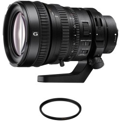 Sony FE PZ 28-135mm f/4 G OSS Lens Kit with Chiaro 95mm UV Filter