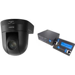 Sony SRG-300SE IP Streaming PTZ Camera with RC5-SRG EZ-2-Connect Kit (Black)
