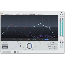 Apogee Electronics | Apogee Electronics ModEQ 6 - FX Rack 6-Band Visual Equalizer Plug-In (Version 1, Download)