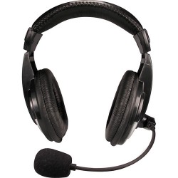 NADY | Nady QHM-100 Closed-Back Stereo Headphones with Boom Mic