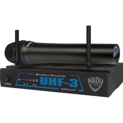 NADY | Nady UHF-3 Handheld UHF Wireless Microphone System