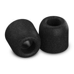 Comply T-400 Memory Foam Eartips (3-Pack, S/M/L, Black)