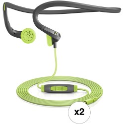 Sennheiser PMX 684i In-Ear Neckband Sports Headphone Kit for iOS Devices (2 Pair)