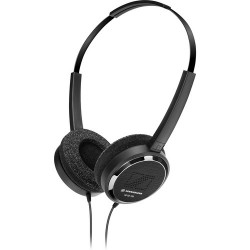 Sennheiser | Sennheiser HP 02-100 Lightweight On-Ear Headphones with 3.5mm Stereo Straight Connector (20-Pack)