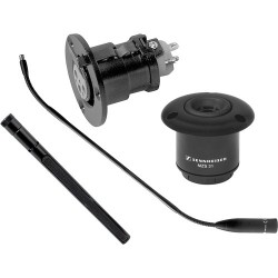 Sennheiser IS Series Gooseneck Microphone Package - Includes: MZH-3042 Gooseneck, MZT-30 XLR Flange, MZS-31 Shock-mount and ME36 Mini-Shotgu