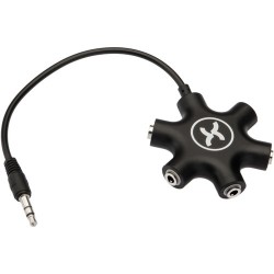 Xuma | Xuma 5-Way Headphone Splitter (Black)