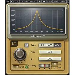 Waves | Waves InPhase LT - Simplified Phase Correction Plug-In (Native/SoundGrid, Download)