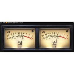 Waves | Waves VU Meter - Classic VU Metering Plug-In (Native/SoundGrid, Download)