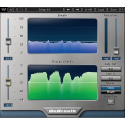 Waves | Waves DeBreath - Breath Detection Plug-In (Native/SoundGrid, Download)