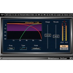 Waves | Waves Renaissance DeEsser Channel Strip Plug-In (Native/SoundGrid, Download)