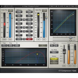 Waves | Waves C1 Compressor - Dynamics Plug-In (Native/SoundGrid, Download)