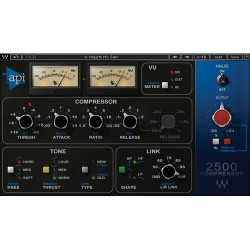 Waves | Waves API 2500 - Stereo Compressor Plug-In (Native/SoundGrid, Download)