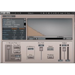 Waves | Waves IR-L Convolution Reverb - Stereo Reverb Plug-In (Native/SoundGrid, Download)