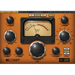 Waves | Waves H-Comp Hybrid Compressor - Dynamics Plug-In (Native/SoundGrid, Download)