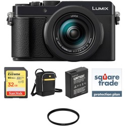 Panasonic Lumix DC-LX100 II Digital Camera with Deluxe Kit