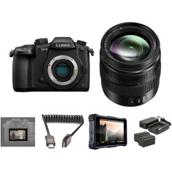 Panasonic Lumix DC-GH5 Mirrorless Micro Four Thirds Digital Camera with 12-35mm Lens and Pro HDR Kit