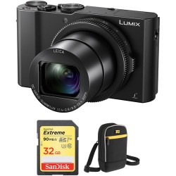 Panasonic Lumix DMC-LX10 Digital Camera with Free Accessory Kit