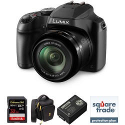 Panasonic Lumix DC-FZ80 Digital Camera Deluxe Kit