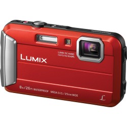 Panasonic Lumix DMC-TS30 Digital Camera (Red)