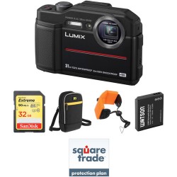 Panasonic | Panasonic DC-TS7 Digital Camera Deluxe Kit (Black)