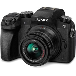 Panasonic Lumix DMC-G7 Mirrorless Micro Four Thirds Digital Camera with 14-42mm Lens (Black)