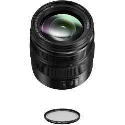 Panasonic Lumix G X Vario 12-35mm f/2.8 II ASPH. POWER O.I.S. Lens with UV Filter Kit