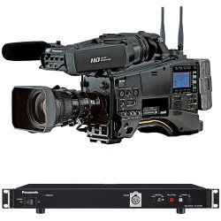 Panasonic | Panasonic AJ-PX380 P2 HD Camcorder (Body Only) with AG-BS300PJ Studio Base Station