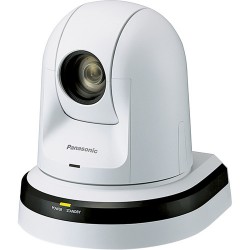 Panasonic AW-HE38W 22x Zoom PTZ Camera with HDMI Output (White)