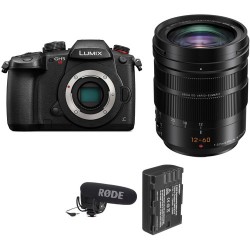 Panasonic Lumix DC-GH5S Mirrorless Micro Four Thirds Digital Camera Body with 12-60mm Lens and Accessories Kit