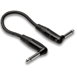 Hosa Technology | Hosa Technology REAN Right-Angle to Right-Angle Pro Guitar Patch Cable - 6