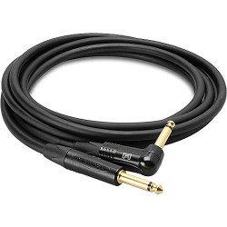 Hosa Technology | Hosa Technology Edge Guitar Cable - Straight 1/4 TS Male to Right Angle 1/4 TS Male (30ft)