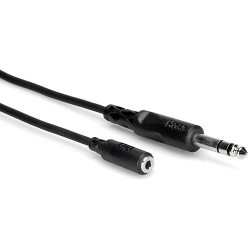 Hosa Technology | Hosa Technology Stereo Mini Female to Stereo 1/4 Male Headphone Extension Cable - 25'