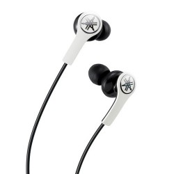 Yamaha EPH-M100 In-Ear Headphones with Remote and Mic (White)