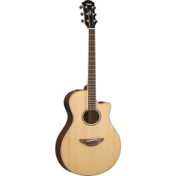 Yamaha APX600 Thin-Line Acoustic/Electric Cutaway Guitar (Natural)