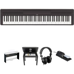 Yamaha P-45 Compact Portable Digital Piano Home Studio Bundle