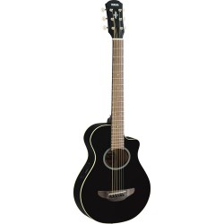 Yamaha | Yamaha APXT2 3/4-Size Thinline Acoustic/Electric Cutaway Guitar (Black)