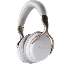 Denon AH-GC25W Wireless Over-Ear Headphones (White)