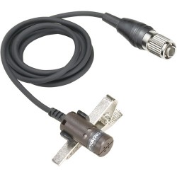 Audio Technica | Audio-Technica AT829cH Cardioid Lavalier Condenser Microphone (Black, 4-Pin cH Connector)