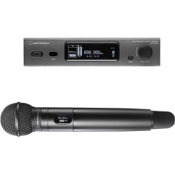 Audio-Technica ATW-3212/C510EE1 3000 Series Fourth Generation Wireless Handheld Microphone System with ATW-C510 Capsule (EE1: 530.000 to 589