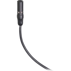 Audio Technica | Audio-Technica AT898cH Subminiature Cardioid Condenser Lavalier Microphone (Black)