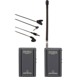 Audio-Technica PRO 88W-830 Camera Mountable VHF Lavalier Wireless System (T68: 171.105 & 171.905 MHz)