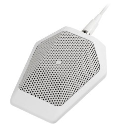 Audio-Technica U851RWb Cardioid Condenser Boundary Microphone (White)