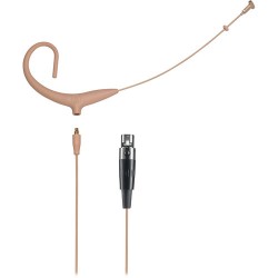 Audio Technica | Audio-Technica BP894CT4-TH MicroSet Cardioid Condenser Headworn Microphone and Detachable Cable with cT4 Connector (Beige)